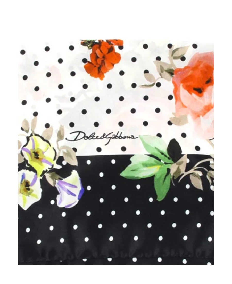 Dolce & Gabbana Printed Scarf In Multicolor