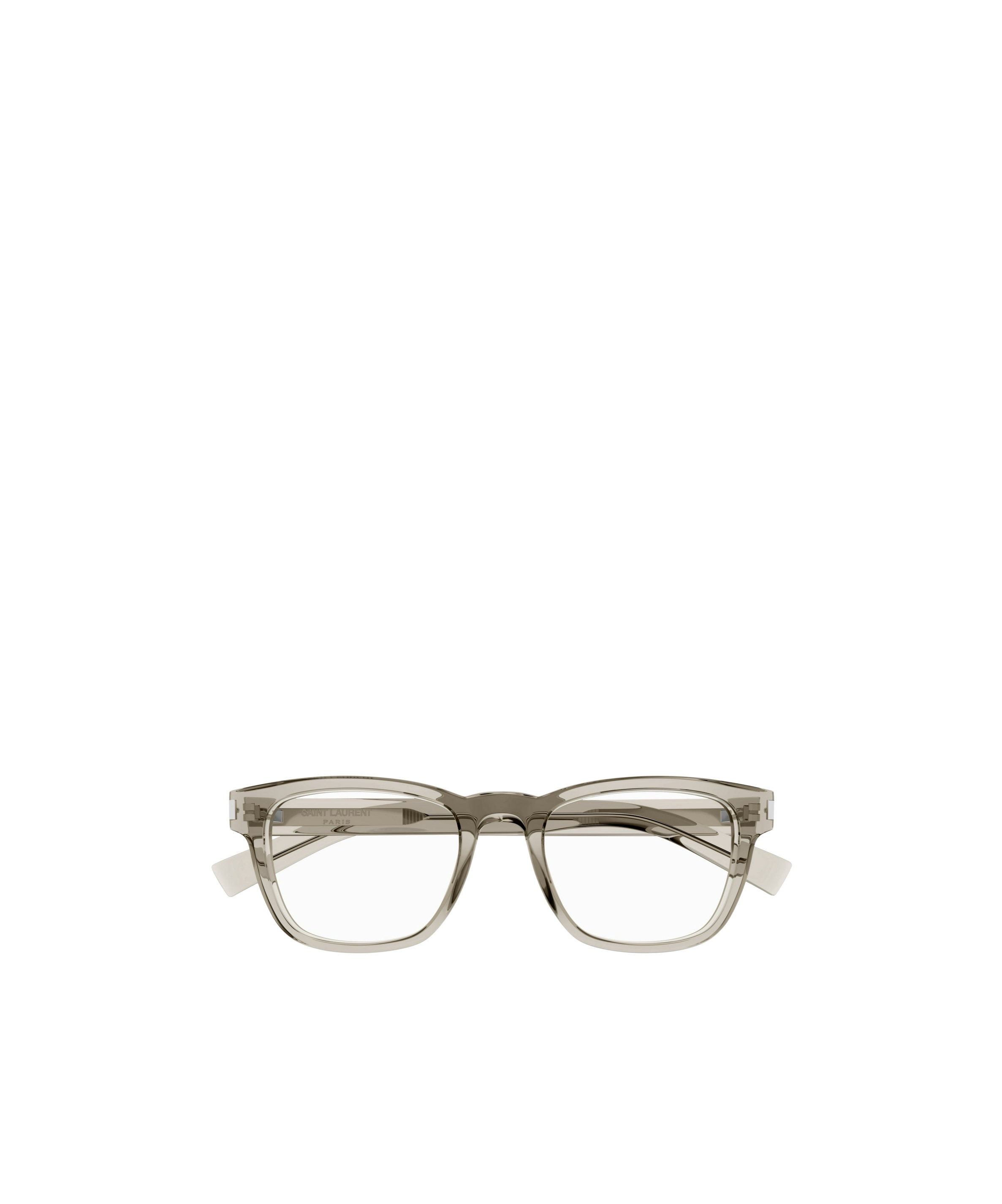 Saint Laurent Sl664 Wayfarer-frame Glasses In Brown