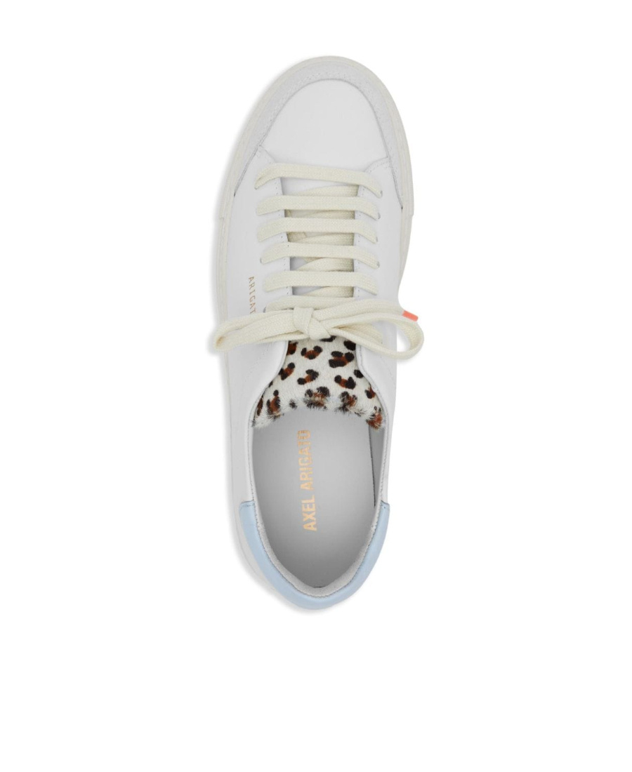 Axel Arigato Round Head Lace-up Casual Shoes In White