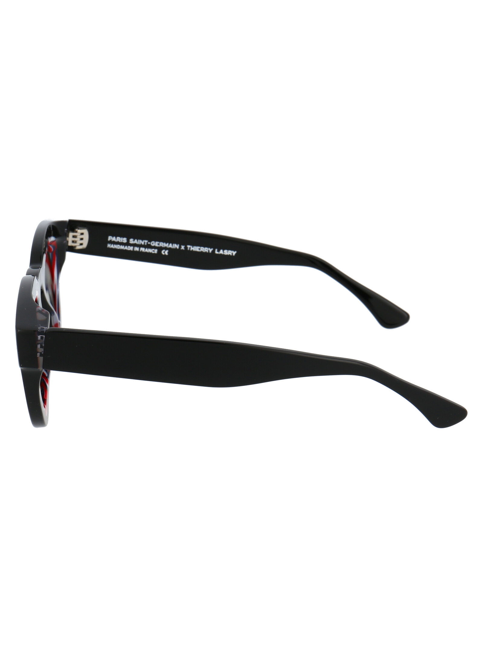 Thierry Lasry Marbled-effect Sunglasses In Black