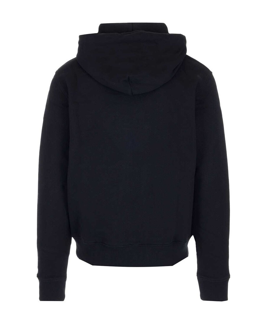 Off-white Caravaggio Arrow Over Hoodie In Black