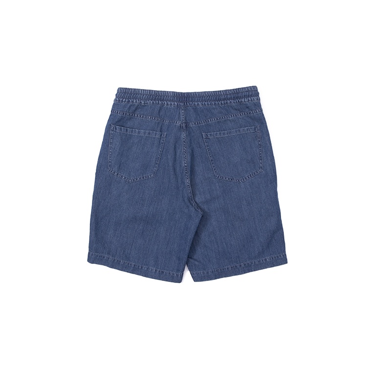 ZEGNA STRAIGHT DENIM SHORTS