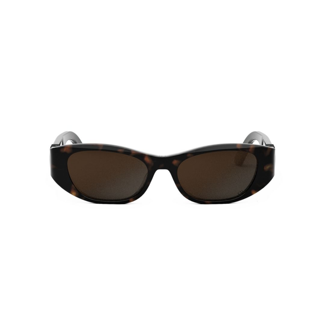 Dior Elliptical Sunglasses In Green