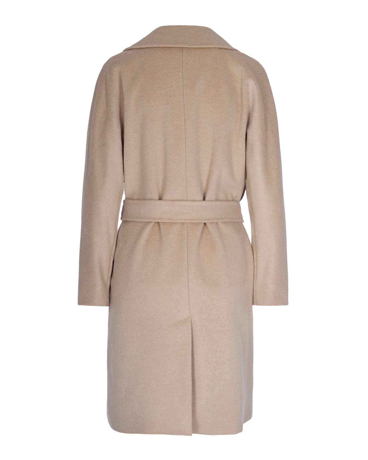Weekend Max Mara Long-sleeved Coat In Neutral