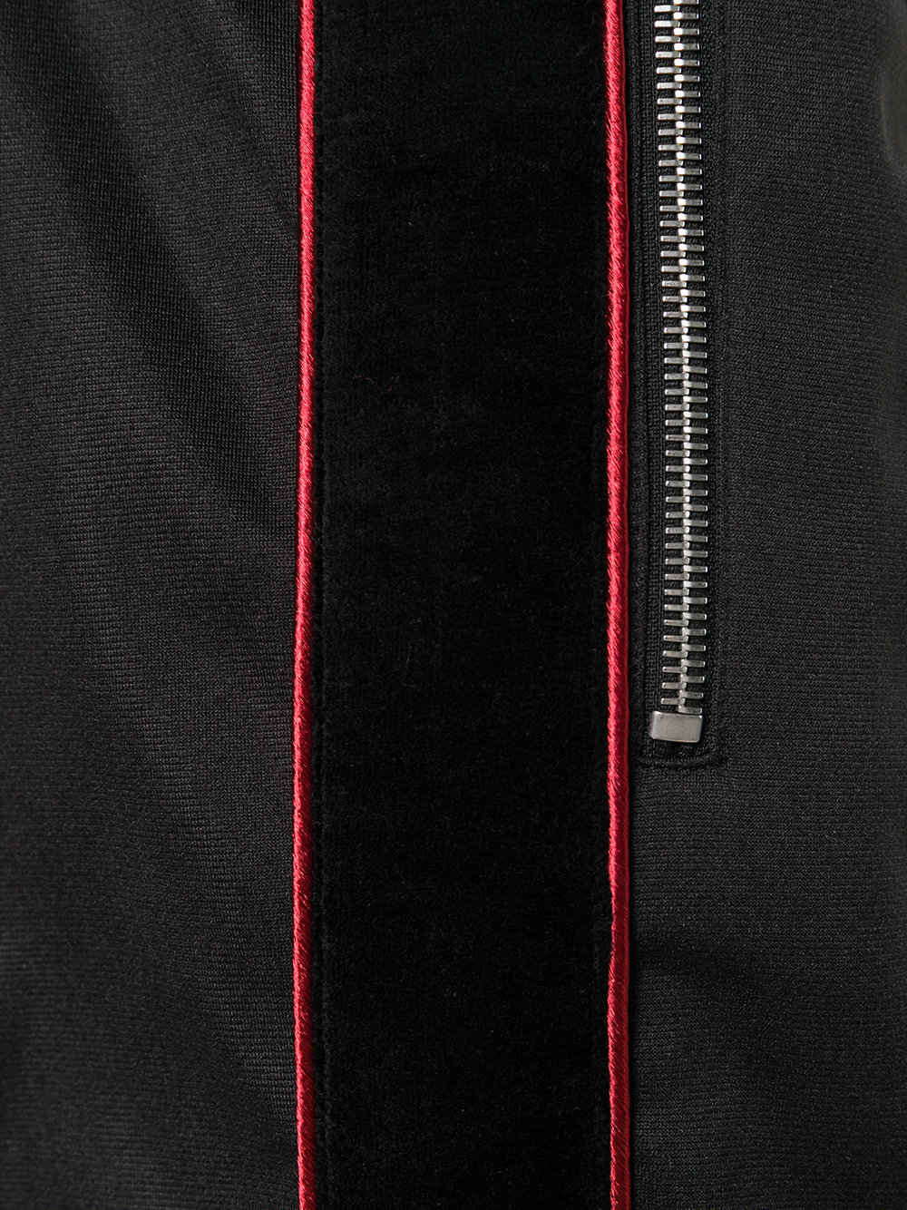 Givenchy Drawstring Track Trousers In Black