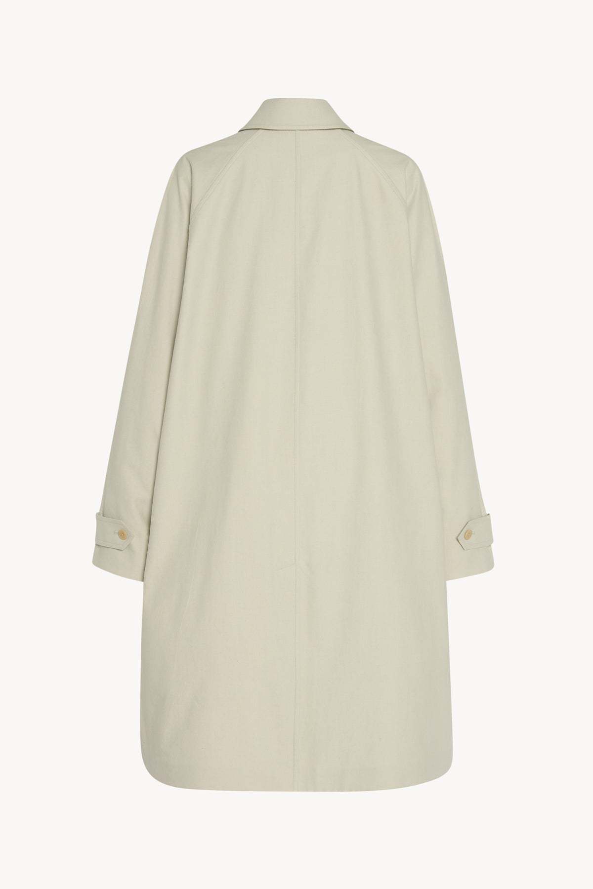 The Row Pluma Cotton-blend Trench Coat In Brown