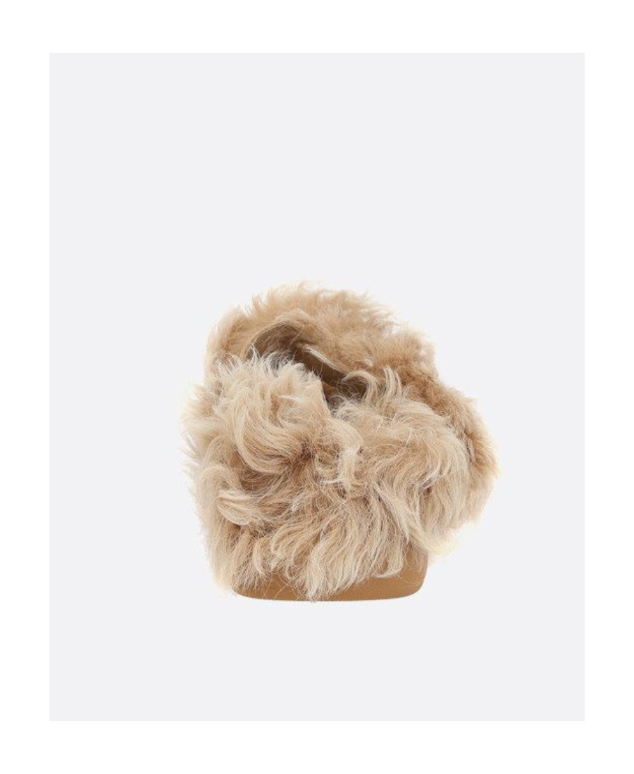 Alexander Mcqueen Sandal Slide Hybrid In Nude