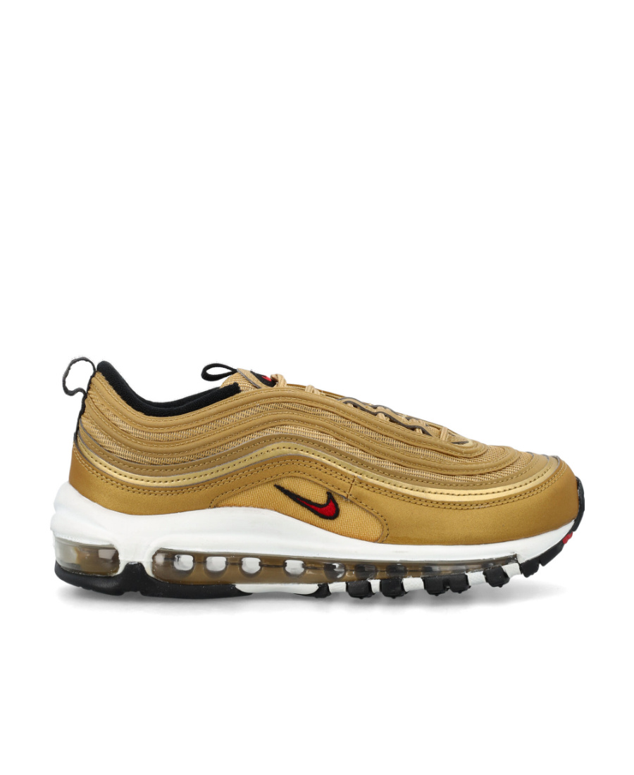 Nike Woman Sneakers Gold Size 9.5 Textile Fibers In Brown