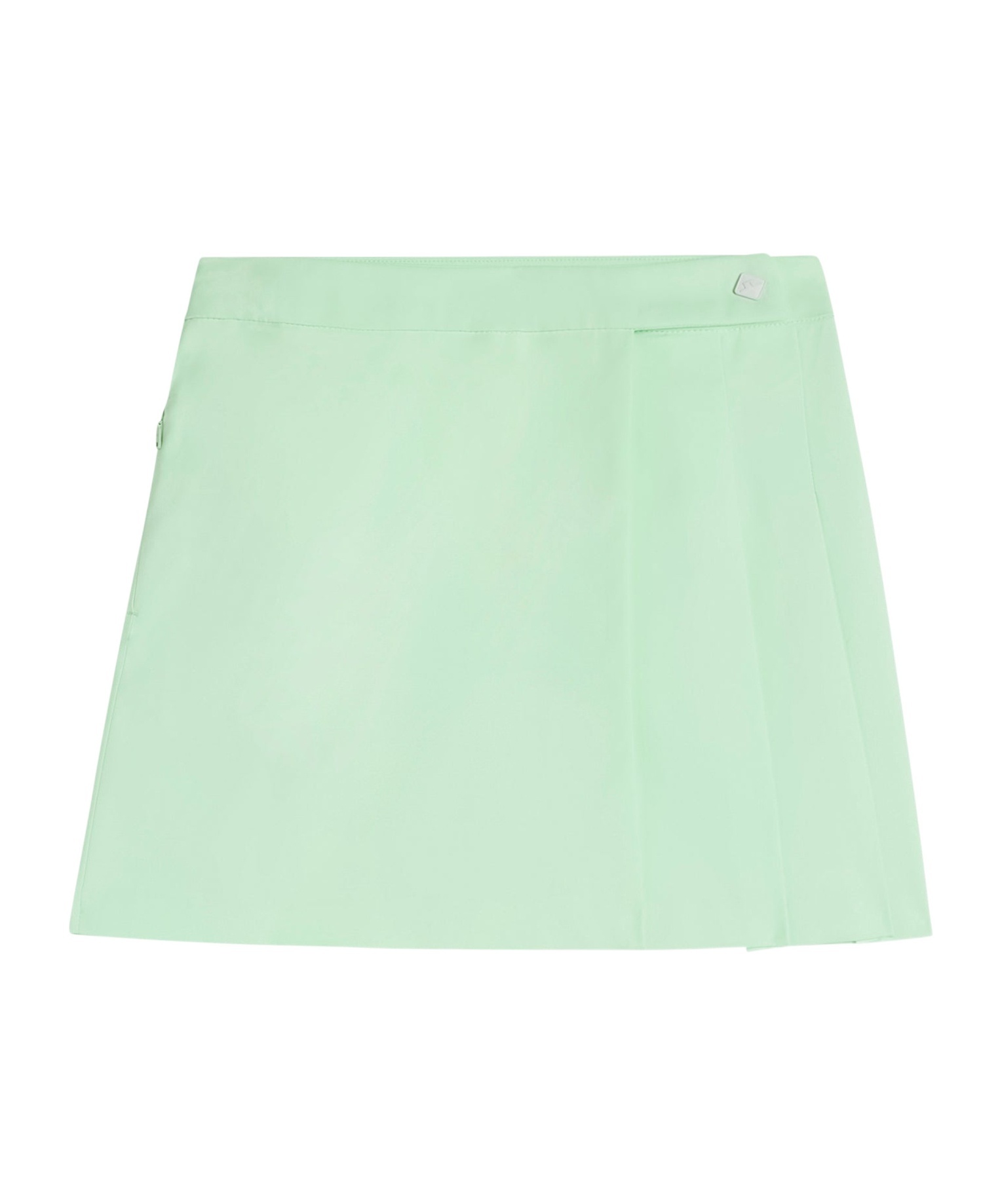 J. Lindeberg Pleated Skirt In Green
