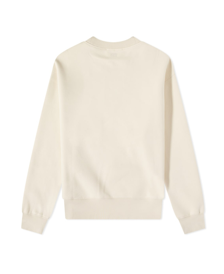 Ami Alexandre Mattiussi Ami De Coeur Sweatshirt In White