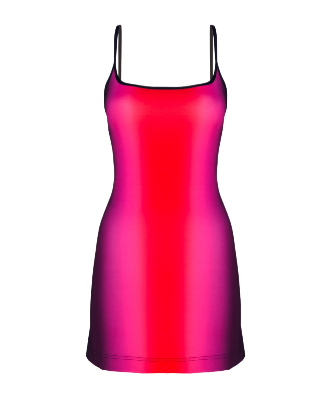 Attico Gradient Mini Beach Dress