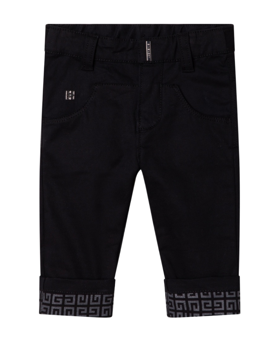 Givenchy Logo Details Trousers In Black