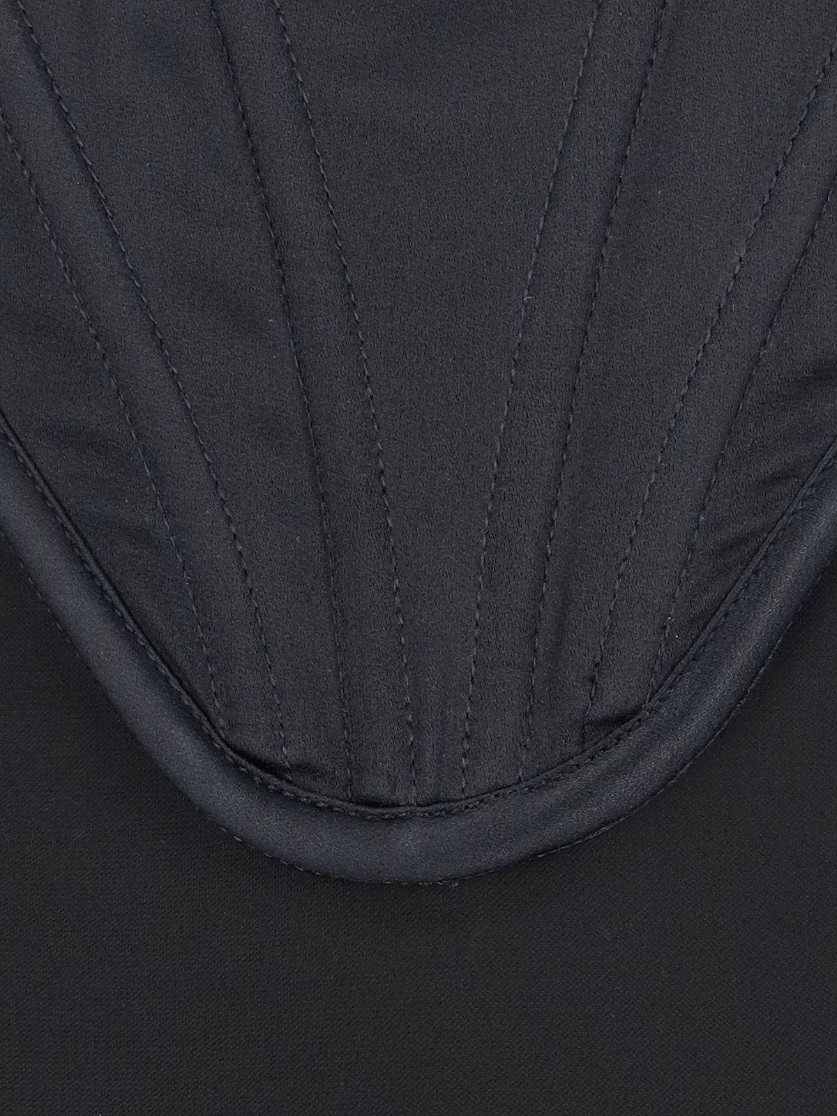 Versace Corset Midi Dress In Black