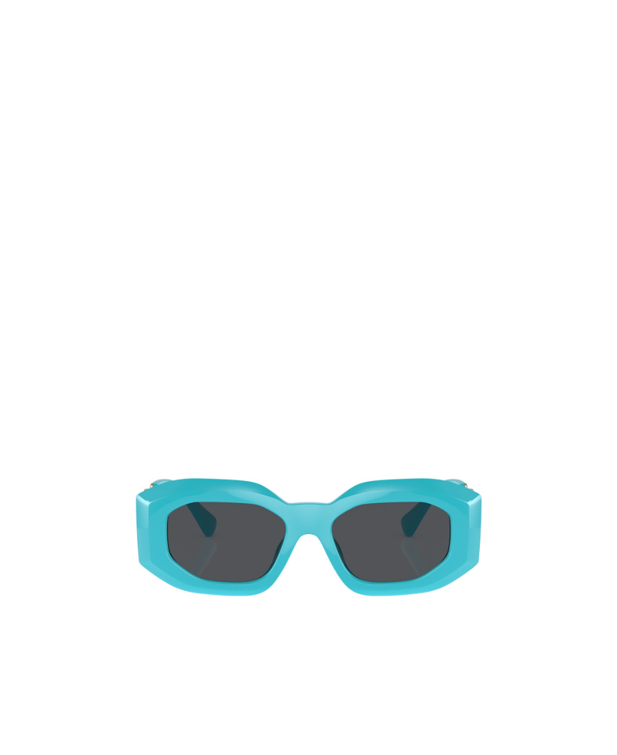 Versace Logo Sunglasses In Green