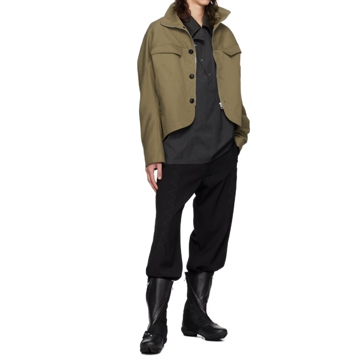 Kiko Kostadinov Lapel Long-sleeved Shirt In Black