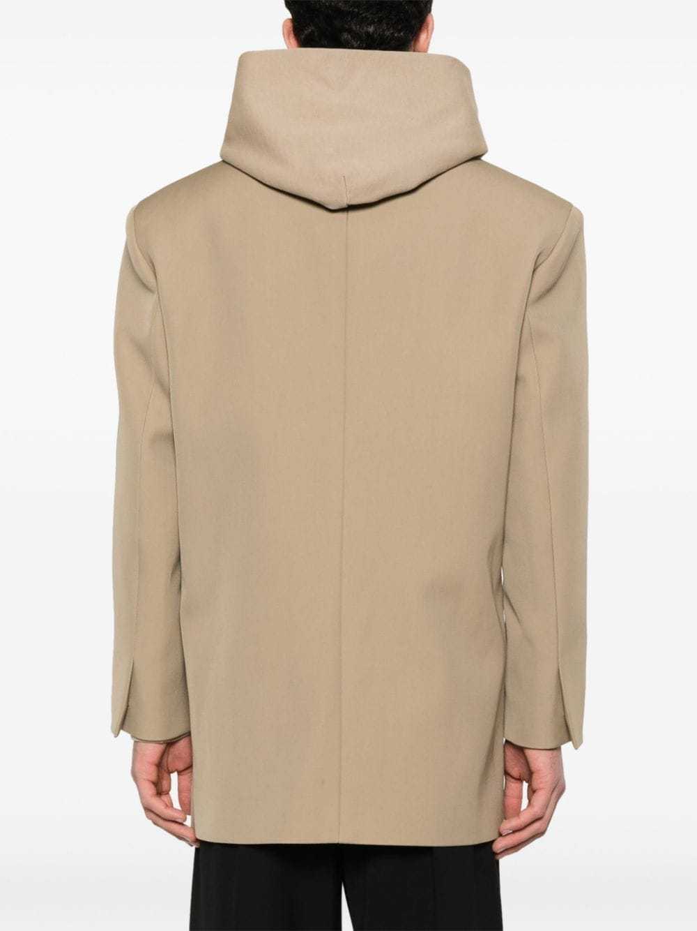 Fear Of God California Double-breasted Blazer In Nude