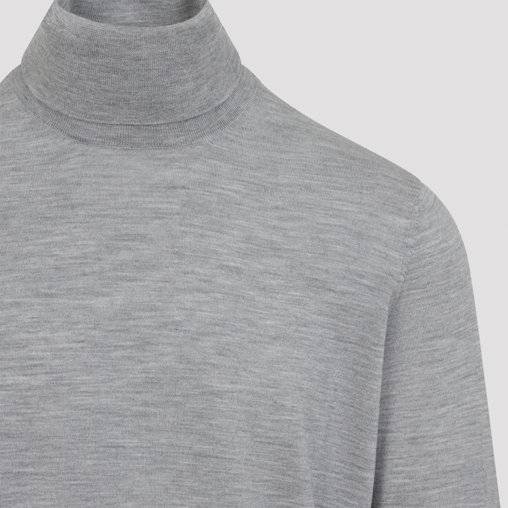 Brunello Cucinelli Turtle-neck Sweater In Gray