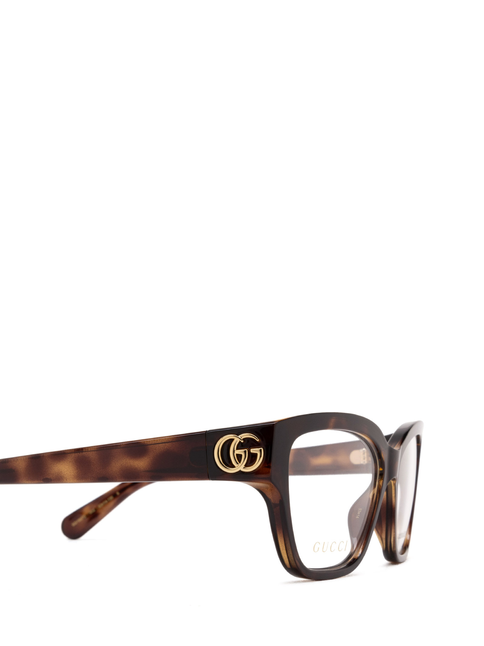 Gucci Eyewear Cat Eye Frame Glasses In White