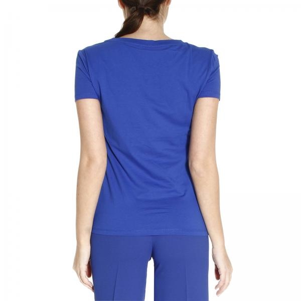 Shop Armani Jeans Logo Details T-shirt In Blue