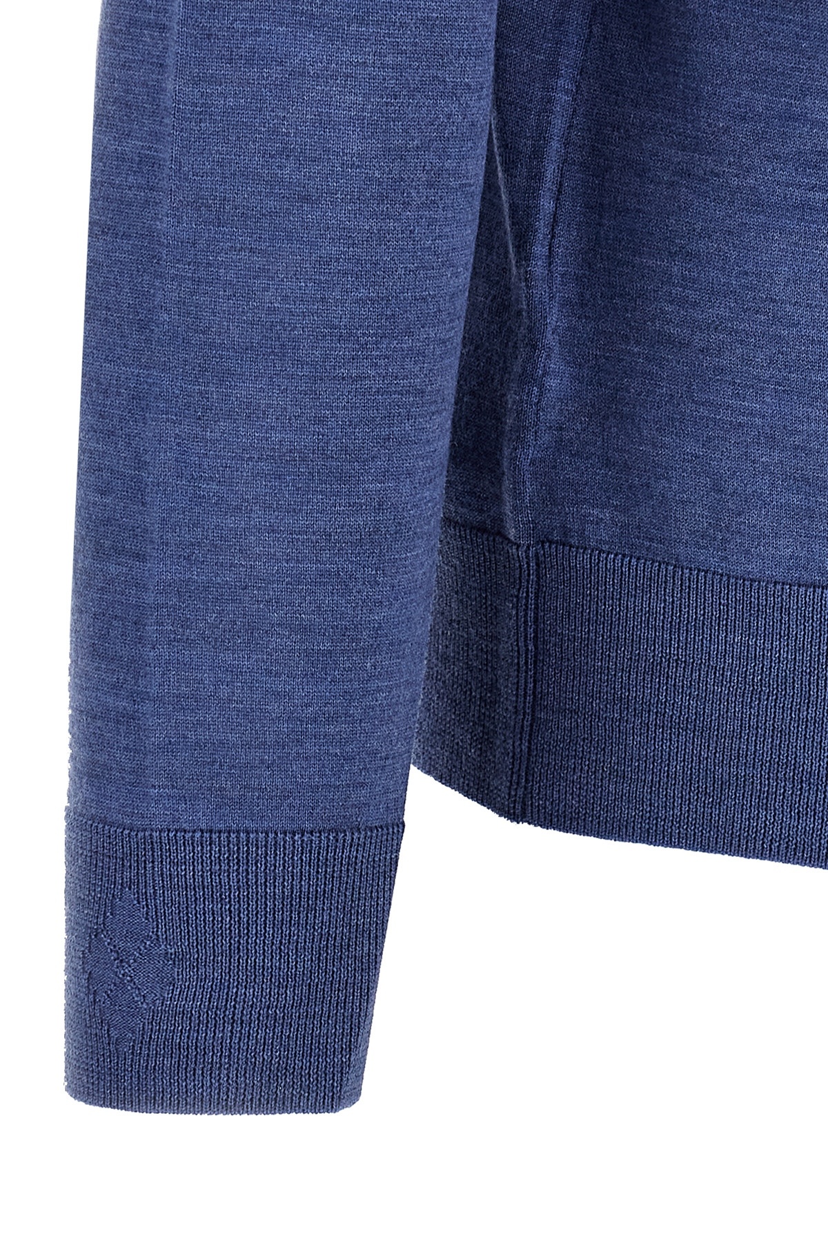 Ballantyne V Neck Sweaters And Cardigans In Blue