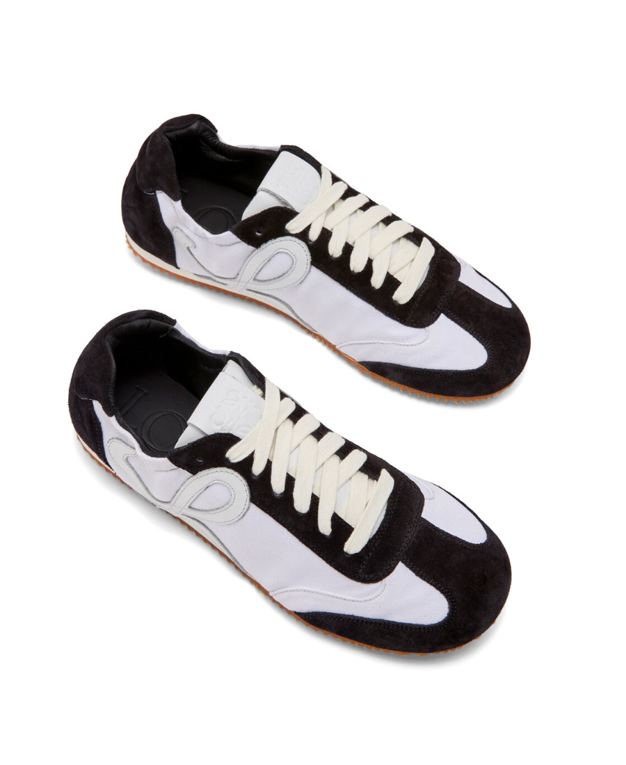 Loewe Monogram Two-tone Leather Sneakers