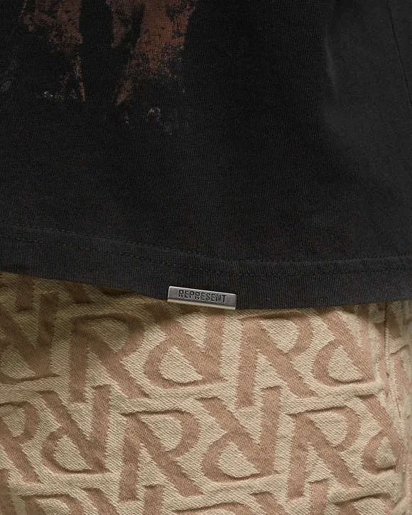 Represent Men's Thoroughbred T-shirt In Black