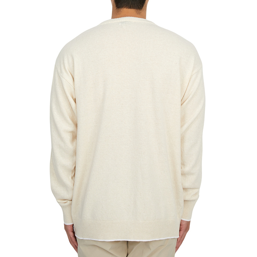 Family First Jersey With Logo In White