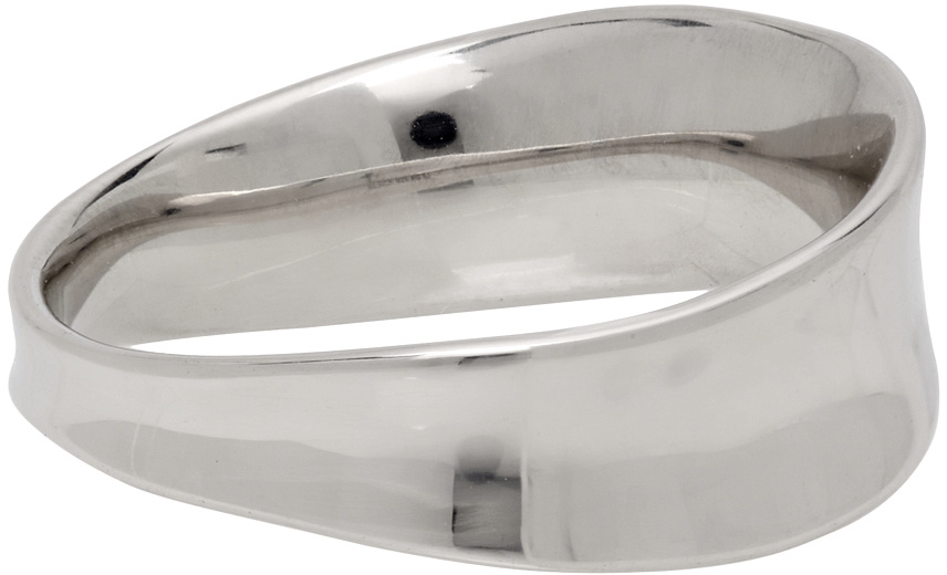 Maria Black Noon Ring In Gray