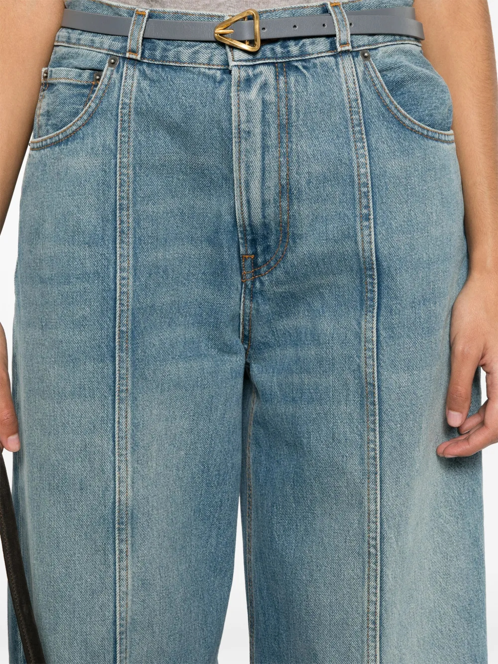 HAIKURE PEACE WIDE-LEG JEANS