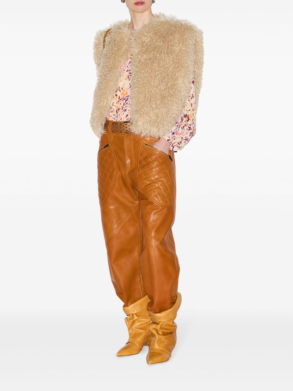 Shop Isabel Marant Florana Vest In White