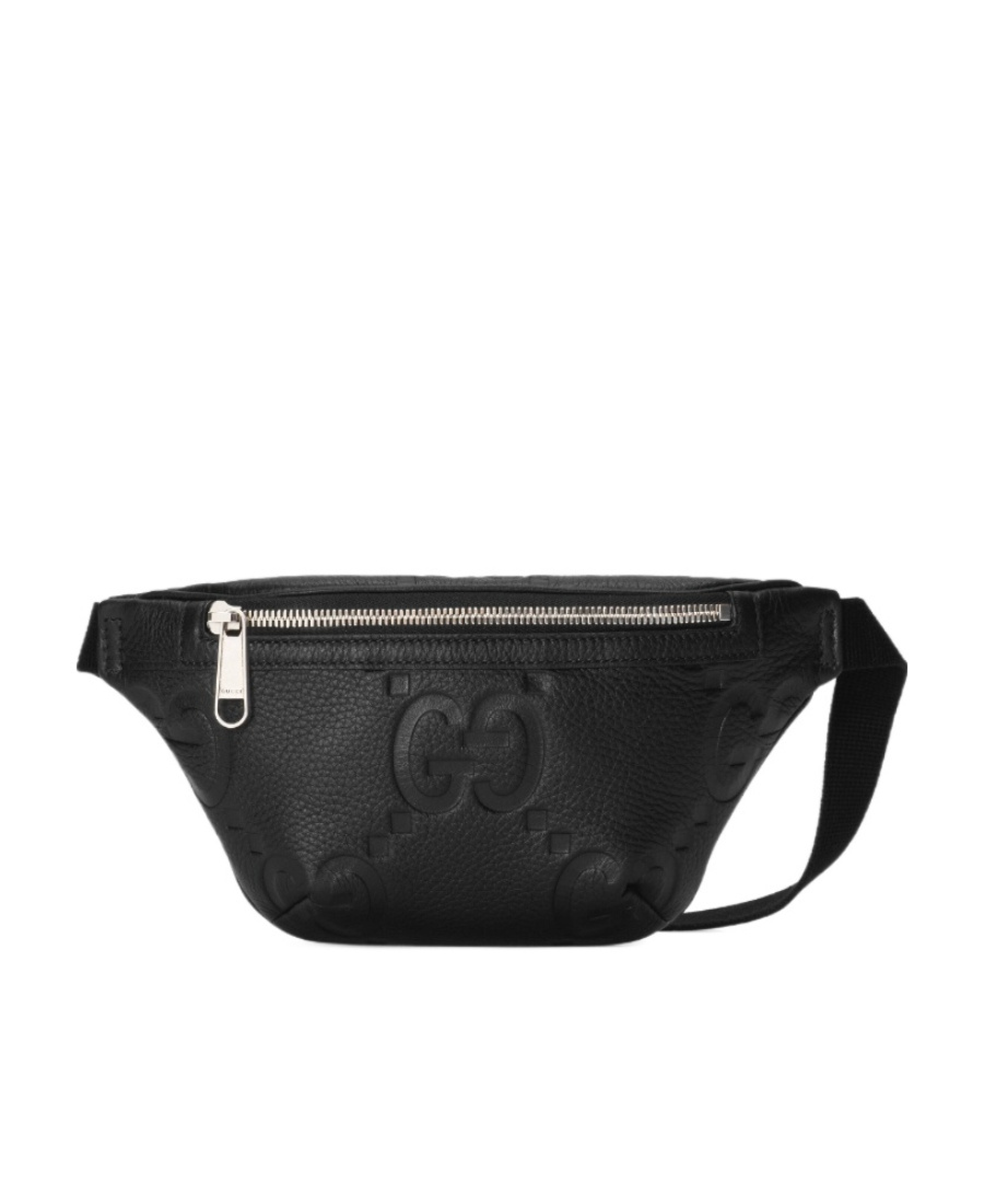 Gucci Jumbo Gg Small Belt Bag In Black