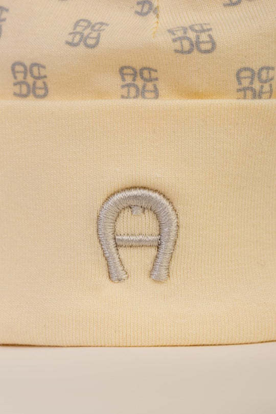 Aigner Logo Hat In Nude
