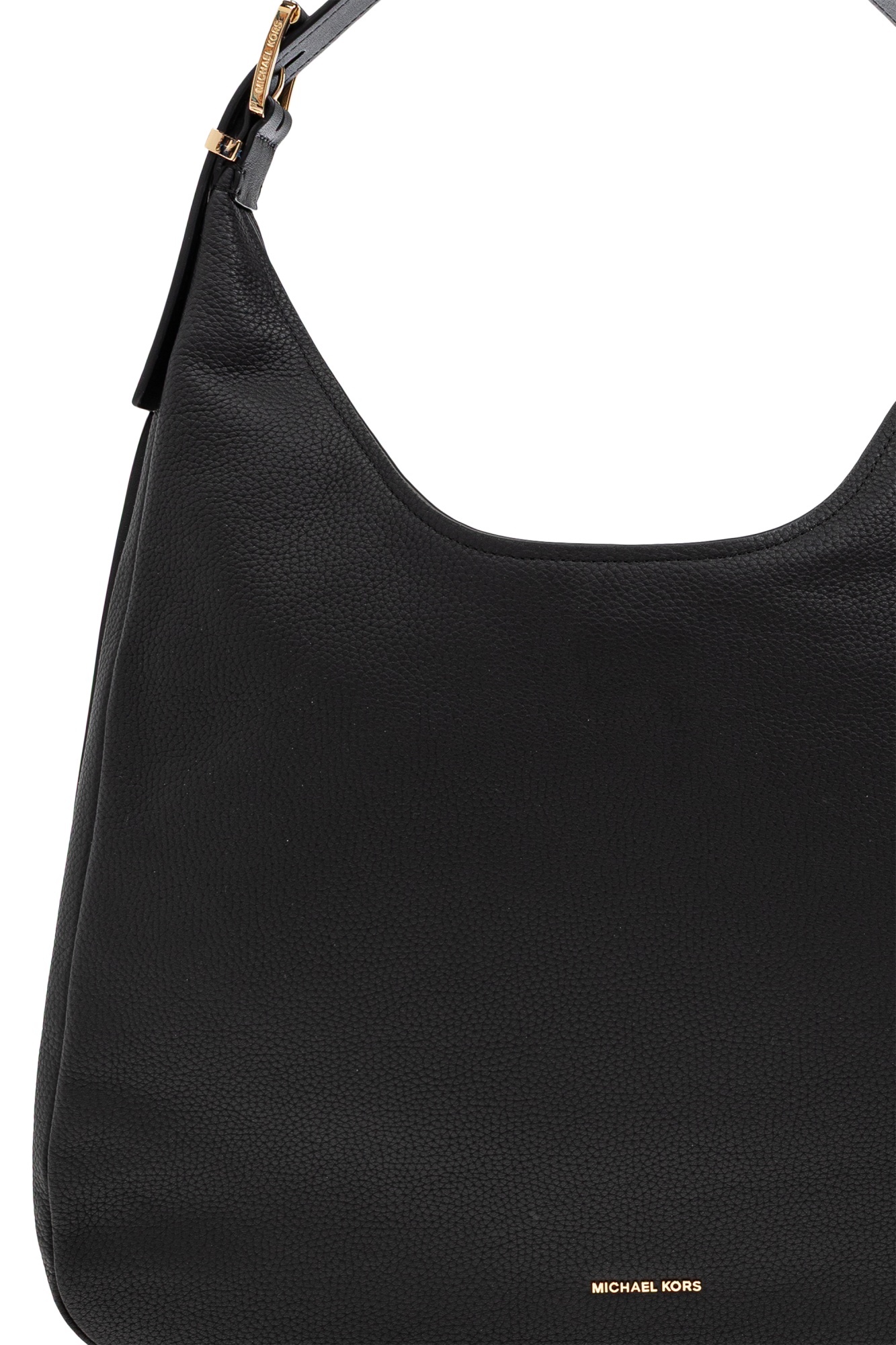 Shop Michael Michael Kors Large Nolita Shoulder Bag In Black
