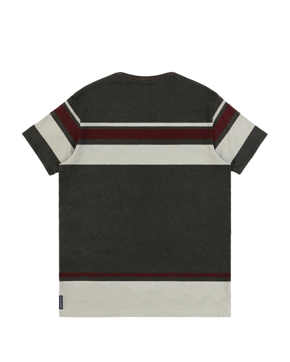 Armani Jeans Round-necked Logo T-shirt In Black