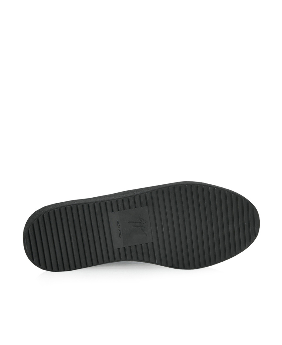 Giuseppe Zanotti Rhomboid Laced Shoes With Low Uppers In Black