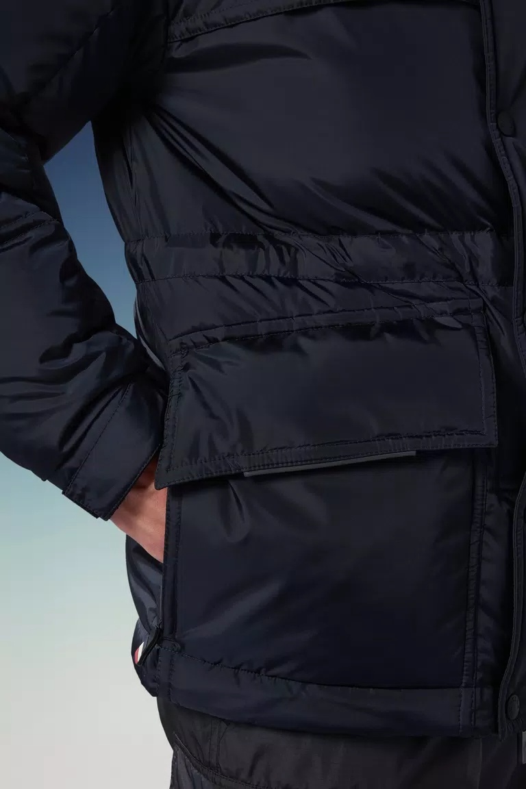 Moncler Brigues Down Performance Jacket In Black