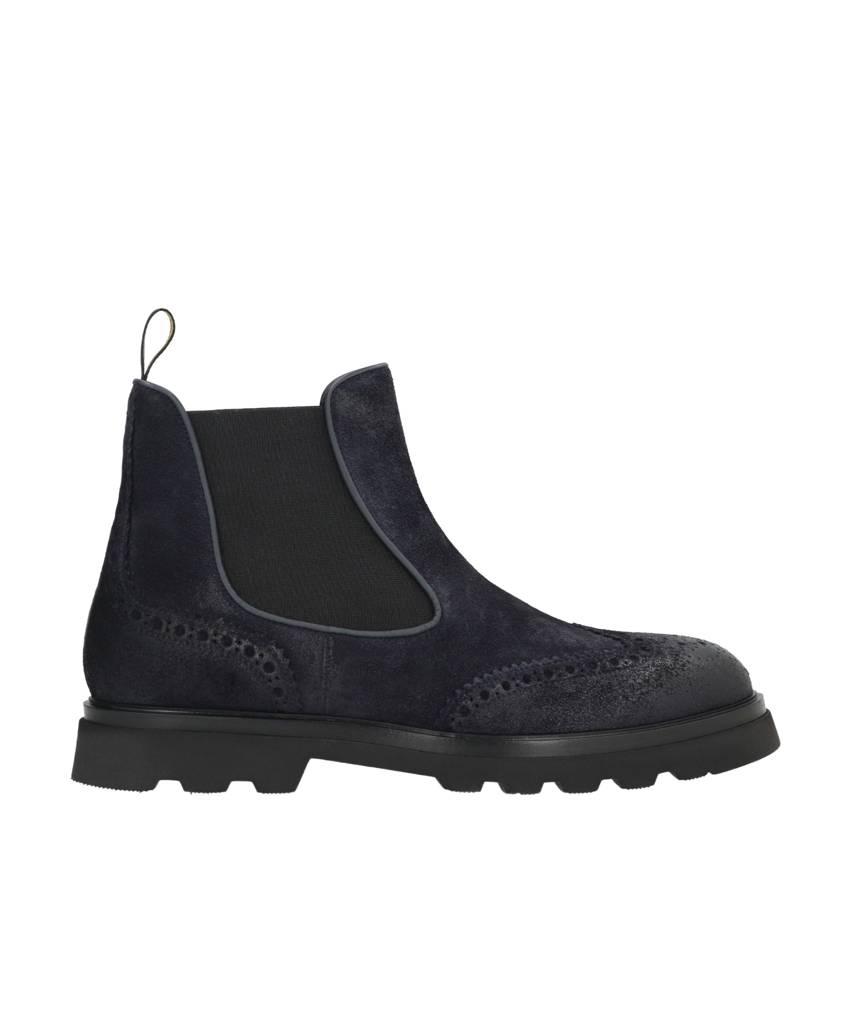 Doucal's Man Ankle Boots Black Size 12 Leather In Black