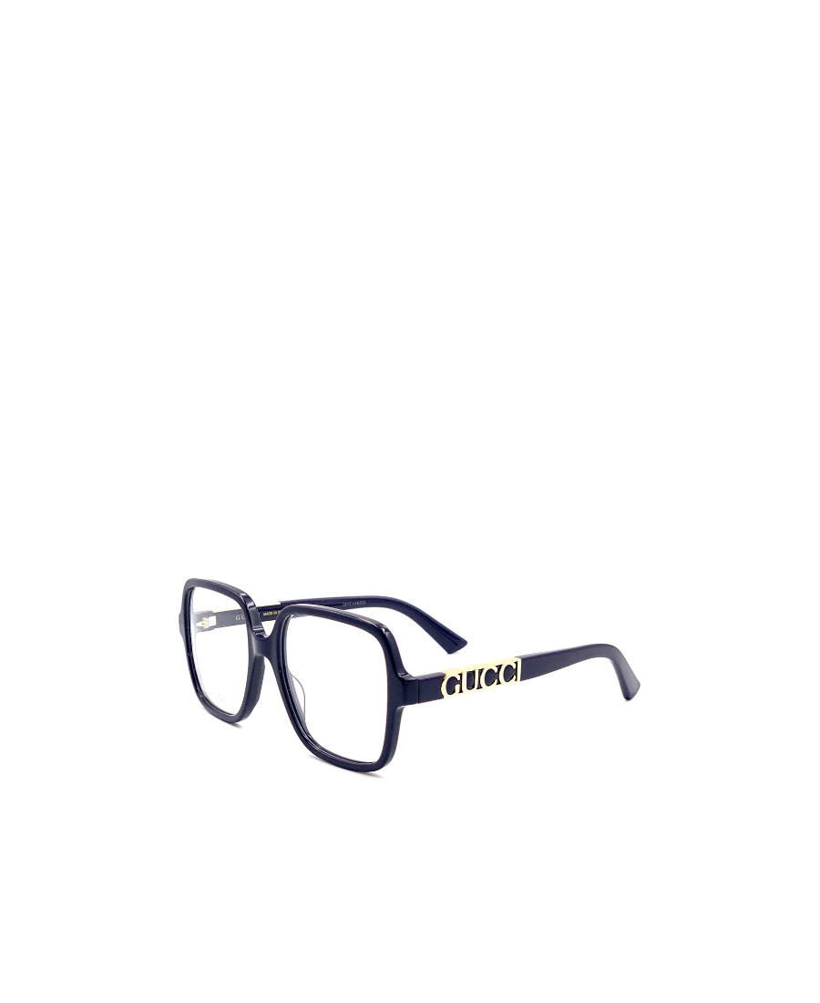 Gucci Eyewear Square Frame Glasses In Gray