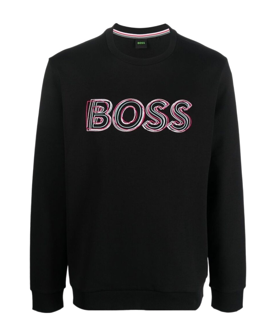 HUGO BOSS LOGO-PRINT SWEATSHIRT