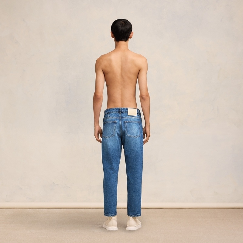 Ami Alexandre Mattiussi Ami Paris Jeans In Blue