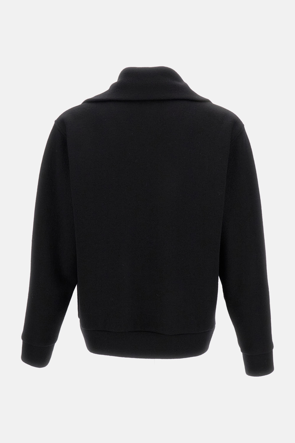 Barena Venezia High-neck Zip-front Cardigan In Black