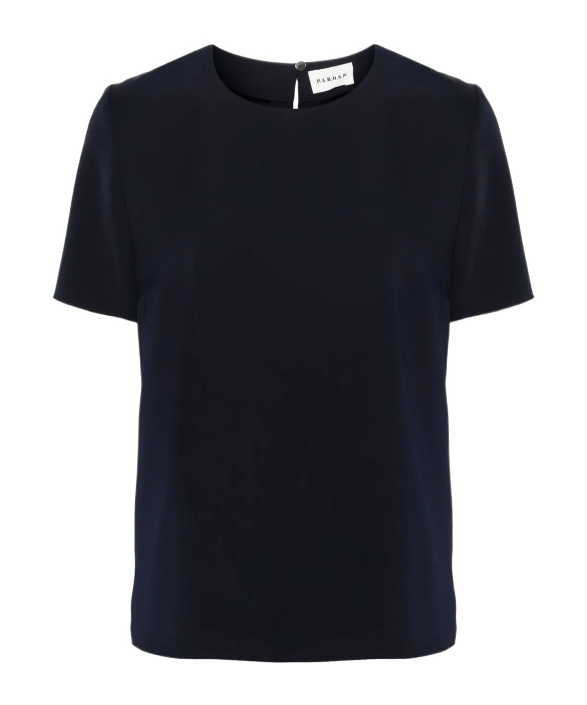 P.a.r.o.s.h Short-sleeved Blouse In Black