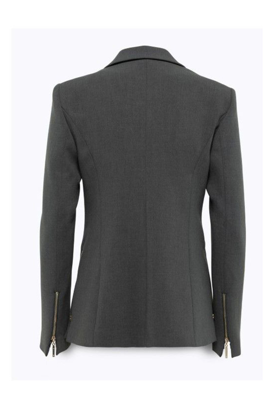 Blugirl Long-sleeved Suit Jacket In Brown