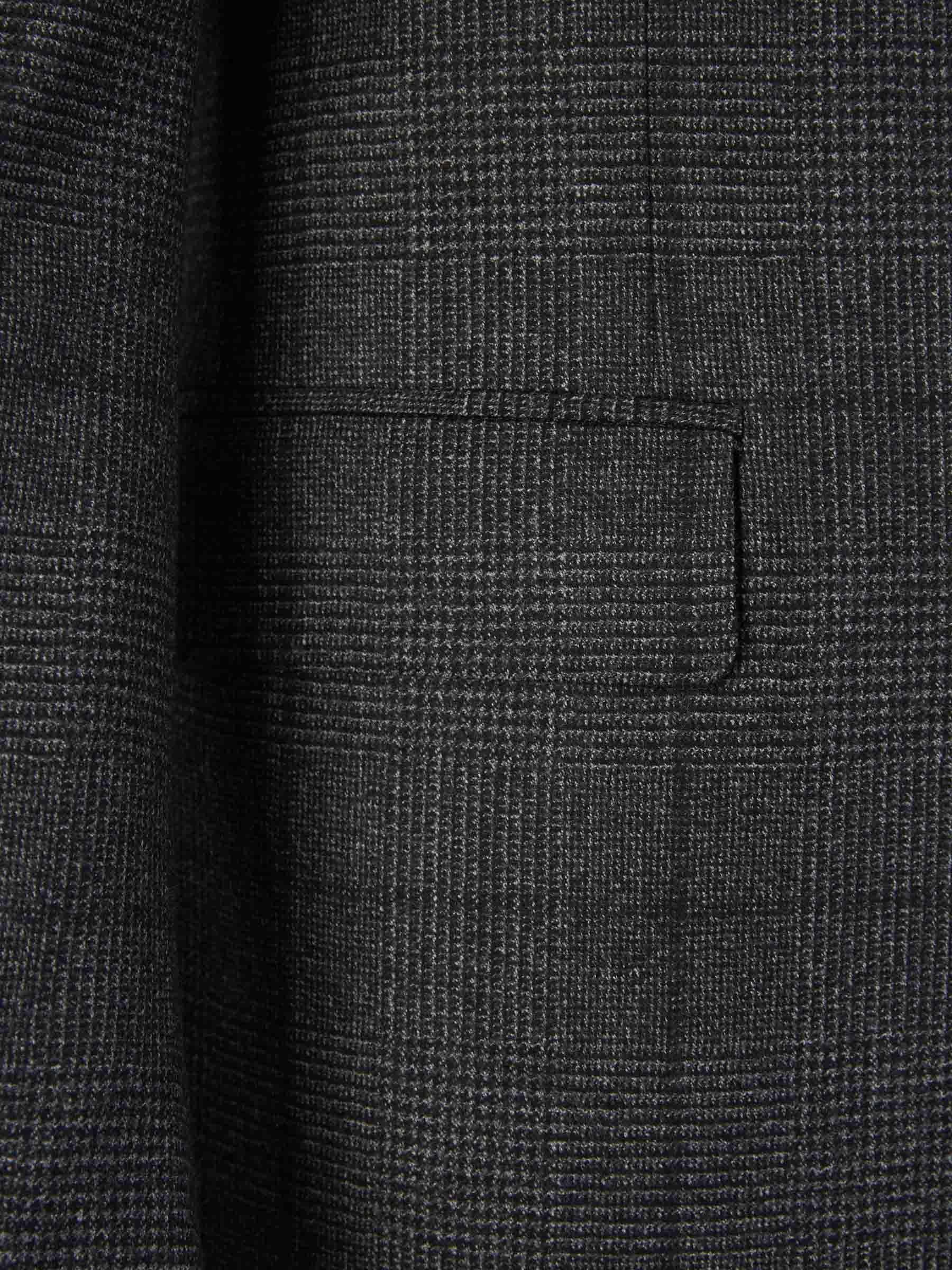 Lardini Checkered Pattern Suit In Gray