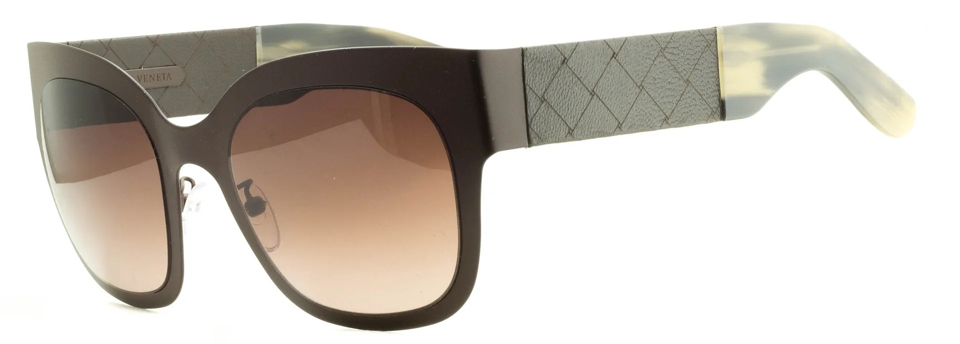 Bottega Veneta Square Sunglasses In Black