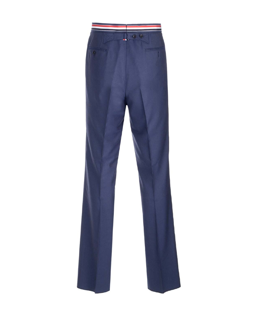 Thom Browne Trousers In Blue