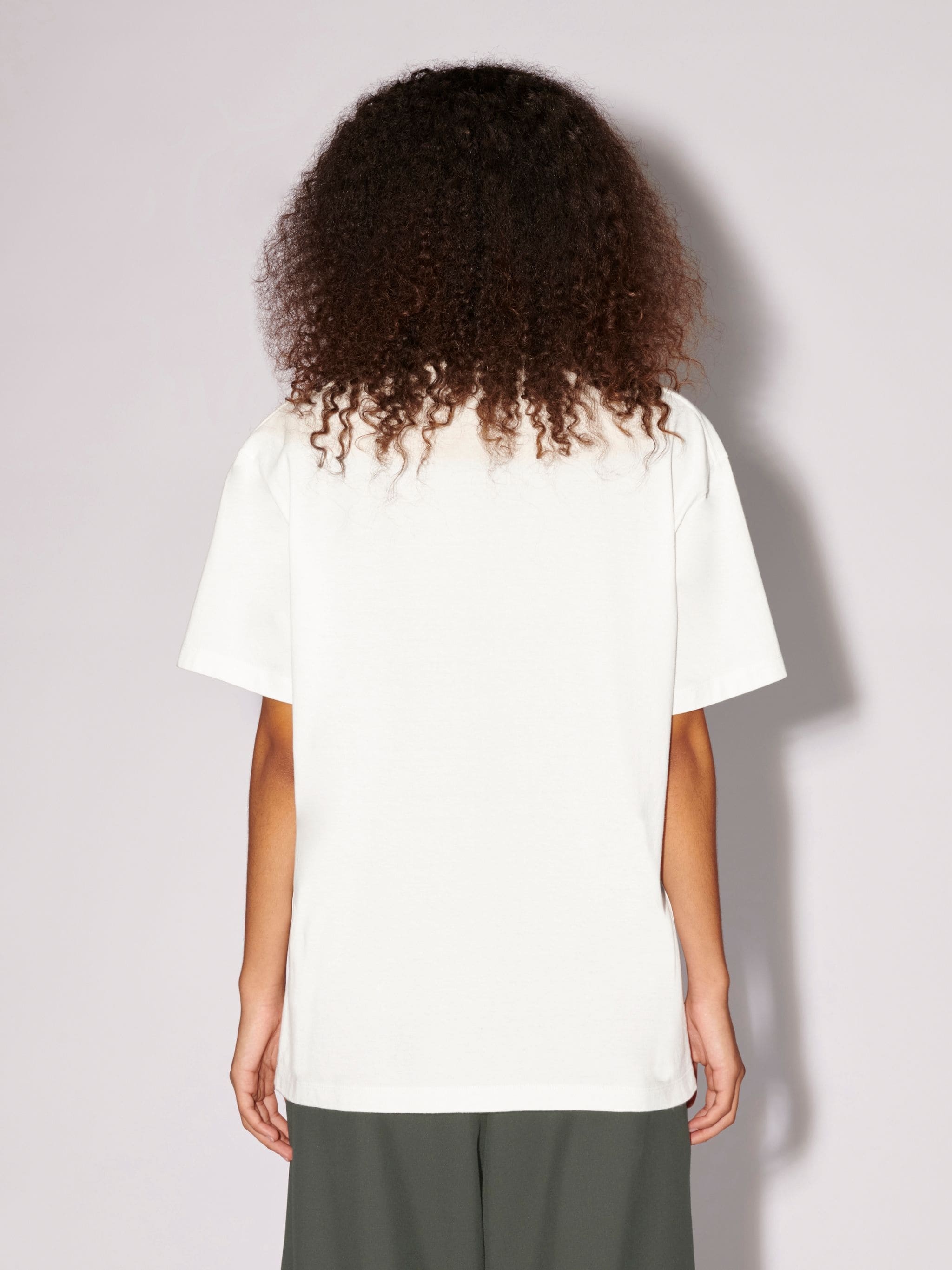 Shop Ambush Revolve Logo-print T-shirt In White