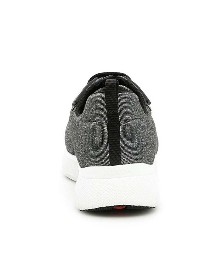 Prada Lace-up Sneakers In White