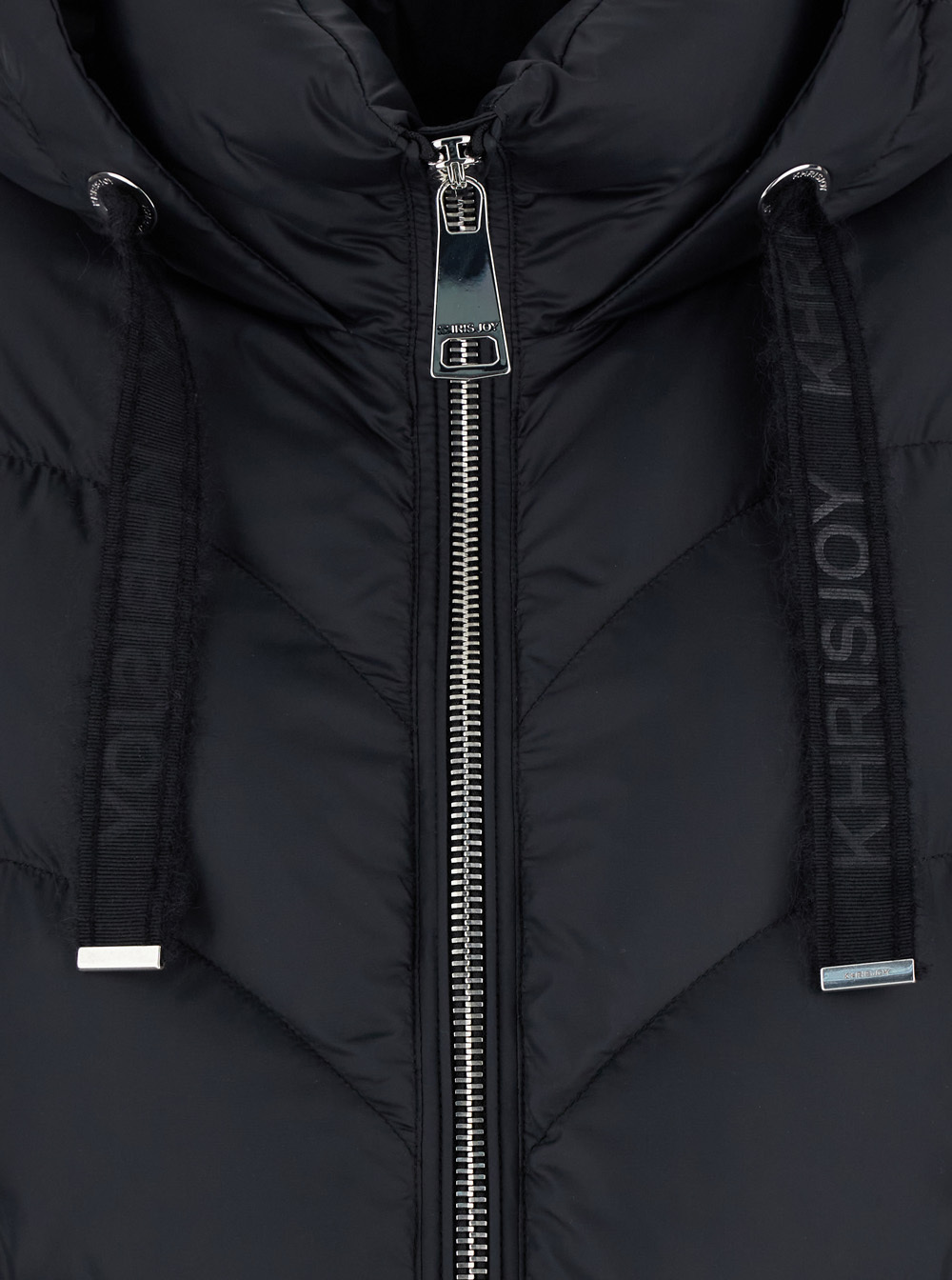 Khrisjoy Quilted Down Jacket In Black