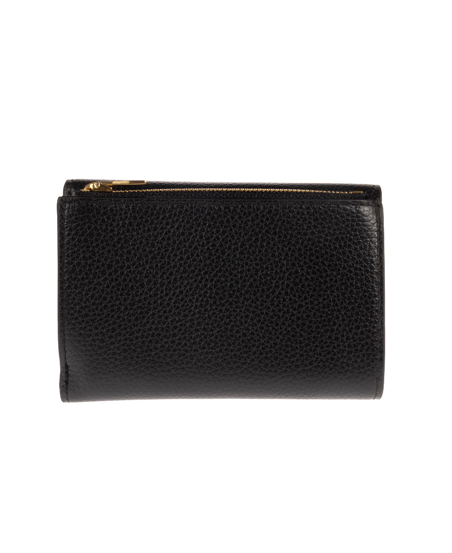 Mulberry 'folded Multi-card' Logo Wallet In Black